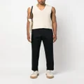 Jil Sander straight-leg cotton trousers - Blue