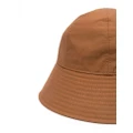Jil Sander cotton bucket hat - Brown