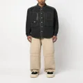 MARANT multiple-pockets shirt jacket - Black