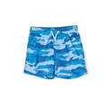 Sundek camouflage-print swim shorts - Blue