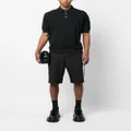 Alexander McQueen side-stripe Bermuda shorts - Black