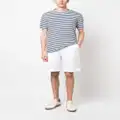Brunello Cucinelli elasticated-drawstring waist shorts - White