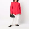 Balenciaga creased-effect shirt - Red