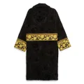 Versace Medusa Amplified cotton bathrobe - Black