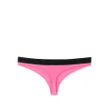 TOM FORD embroidered-logo thong - Pink