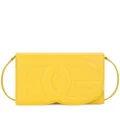 Dolce & Gabbana DG Logo leather crossbody bag - Yellow