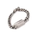 Alexander McQueen chain-link medallion bracelet - Silver