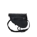 Christian Dior Pre-Owned pre-owned Ultra Matte Woven Saddle belt bag - Black