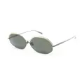 Linda Farrow tinted round-frame sunglasses - Grey