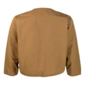 Universal Works Military Liner zip-up jacket - Brown