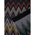 Missoni Home Chen zigzag-knit blanket - Grey