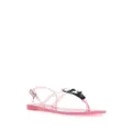 Karl Lagerfeld Ikonik Karl flat sandals - Pink