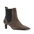 Brunello Cucinelli 60mm suede ankle boots - Brown