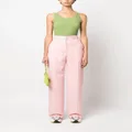 Casablanca tailored high-waisted trousers - Pink