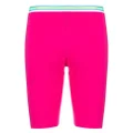 Dsquared2 logo-waistband cropped leggings - Pink