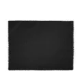 Saint Laurent jacquard square scarf - Black