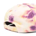 ISABEL MARANT logo-embroidered tie-dye cap - Yellow
