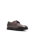 TOM FORD grained leather Derby shoes - Brown