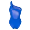 ISABEL MARANT cut-out one-shoulder swimsuit - Blue
