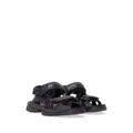 Balenciaga Tourist chunky faux-leather sandals - Black