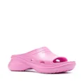 Balenciaga x Crocs Pool platform sandals - Pink