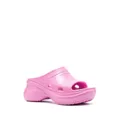 Balenciaga x Crocs Pool platform sandals - Pink