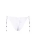 Melissa Odabash France ruched bikini bottom - White