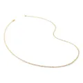 Monica Vinader 18kt gold vermeil Woven Chain necklace