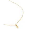 Monica Vinader Alphabet I pendant necklace - Gold
