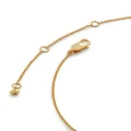 Monica Vinader alphabet W-pendant necklace - Gold