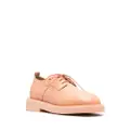 Marsèll two-tone lace-up leather oxford shoes - Orange