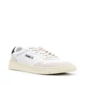 Karl Lagerfeld colour-panelled leather sneakers - White