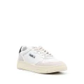 Karl Lagerfeld colour-panelled leather sneakers - White