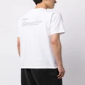 izzue graphic-print cotton T-shirt - White