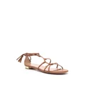 Aquazzura x Raquel Diniz tassel-detail strappy sandals - Brown