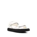 Officine Creative Ios 002 leather sandals - White