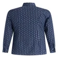 ETRO graphic-print cotton shirt - Blue