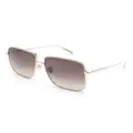 Linda Farrow Andoa square-frame sunglasses - Pink
