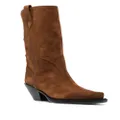 Giuseppe Zanotti 85mm pointed-toe cowboy boots - Brown