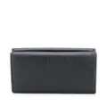 Balenciaga logo-print tri-fold wallet - Black