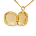 Monica Vinader Mini Locket adjustable-length necklace - Gold