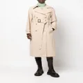 Mackintosh double-breasted belted coat - Neutrals
