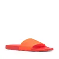 Bally logo-embossed slides - Orange