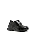 Simone Rocha Low Trek leather oxford shoes - Black