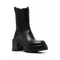 Premiata chunky-sole slip-on boots - Black