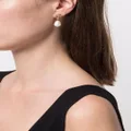 Tory Burch logo pearl drop earrings - Gold