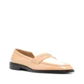 3.1 Phillip Lim Alexa penny-slot leather loafers - White