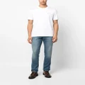 Brunello Cucinelli logo-print cotton T-shirt - White