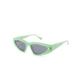 Nanushka Crista D-frame sunglasses - Green