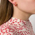 Aurelie Bidermann Positano small earrings - Red
